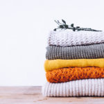 Knitted wool sweaters